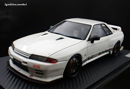 Ignition-Model Nissan Skyline GT-R R32 (VR32) Top Secret RHD White 1:18