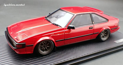 Ignition-Model Toyota Celica Supra Mk2 XX 2800 GT (A60) Red 1:18