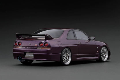 Ignition-Model Nissan Skyline GT-R R33 (BCNR33) RHD Midnight Purple 1:18