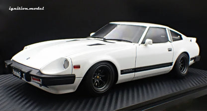 Ignition-Model Nissan Fairlady 280 Z S130 RHD White 1:18