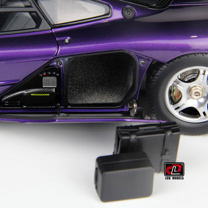 LCD 1993 Mclaren F1 Pearl Purple Metallic 1:18