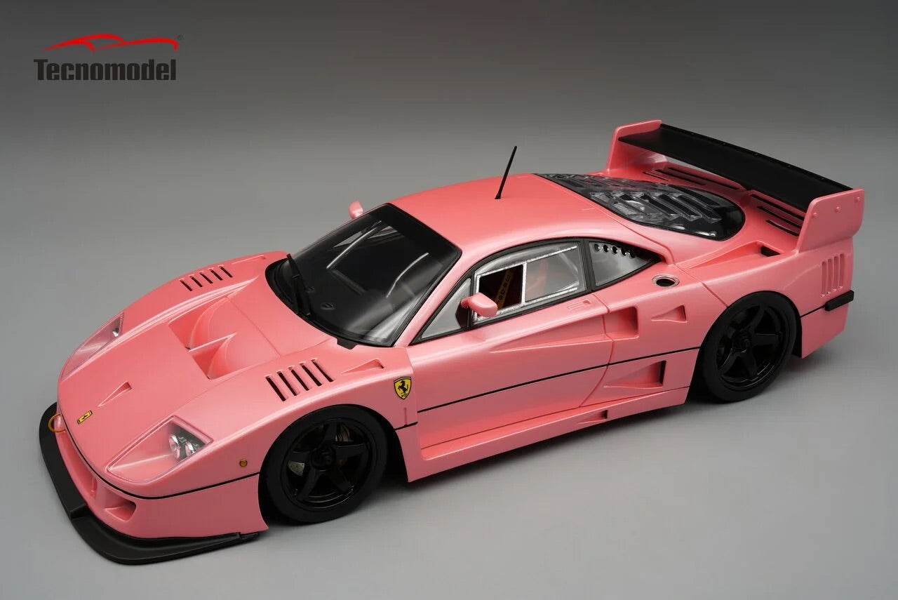 Tecnomodel Ferrari F40 LM 1996 Press Version Metallic Pink 1:18