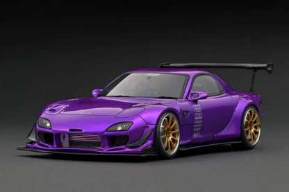 Ignition-Model Mazda RX-7 Feed Afflux GT3 (FD3S) Purple Metallic 1:18