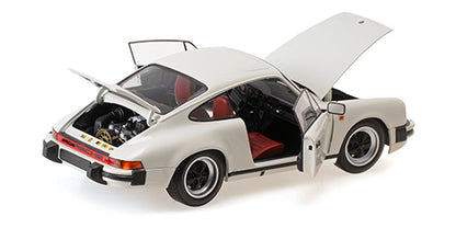 Minichamps 1983 Porsche 911 Carrera 3.2 Coupe G Series White 1:18