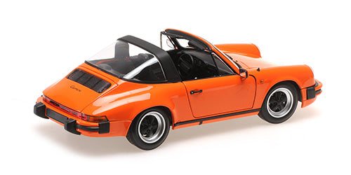 Minichamps 1983 Porsche 911 Carrera 3.2 Targa G Series Orange 1:18