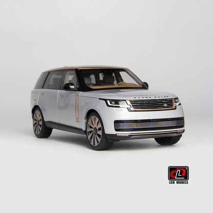 LCD 2022 Range Rover SV Silver w/ Bronze Accents 1:18