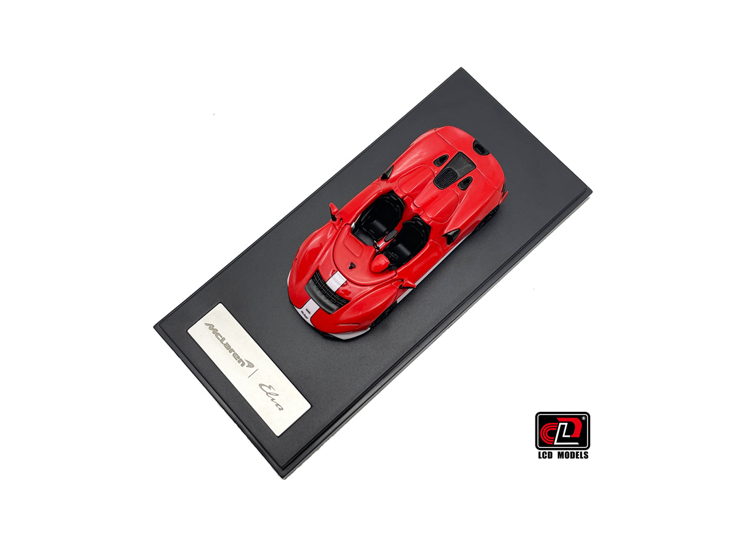 1:64 McLaren ELVA (Red and White)