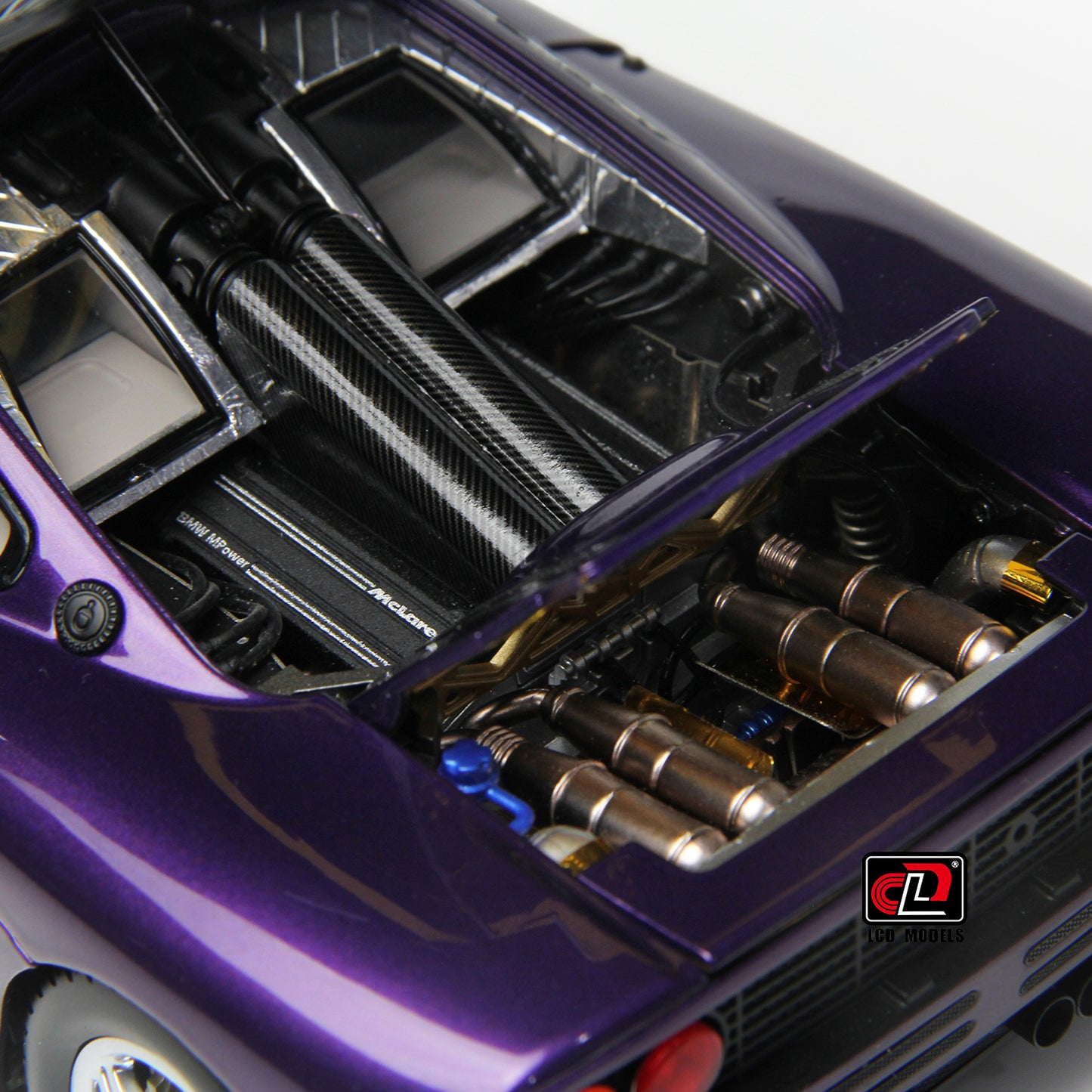 LCD 1993 Mclaren F1 Pearl Purple Metallic 1:18