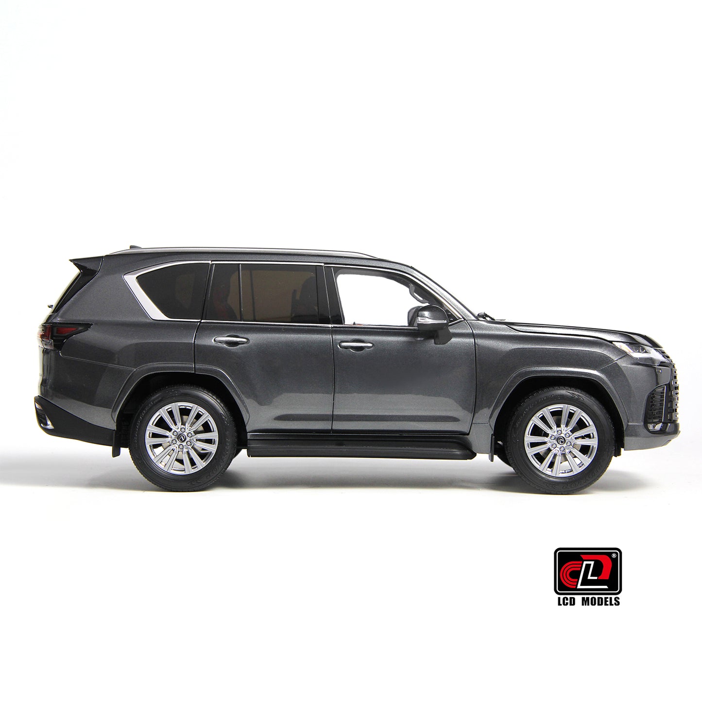 LCD 2024 Lexus LX600 Grey Metallic 1:18