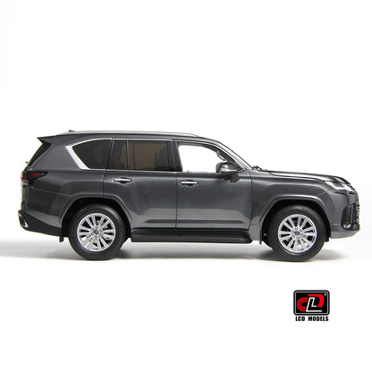 LCD 2024 Lexus LX600 Grey Metallic 1:18