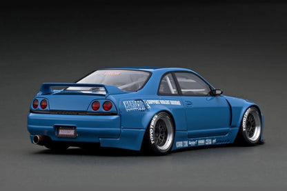 Ignition-Model Nissan Pandem GT-R R33 (BCNR33) RHD Blue 1:18