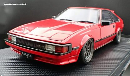 Ignition-Model Toyota Celica Supra Mk2 XX 2800 GT (A60) Red 1:18