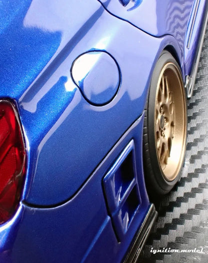 Ignition-Model Subaru WRX STi (CBA-VAB) Blue Metallic 1:18