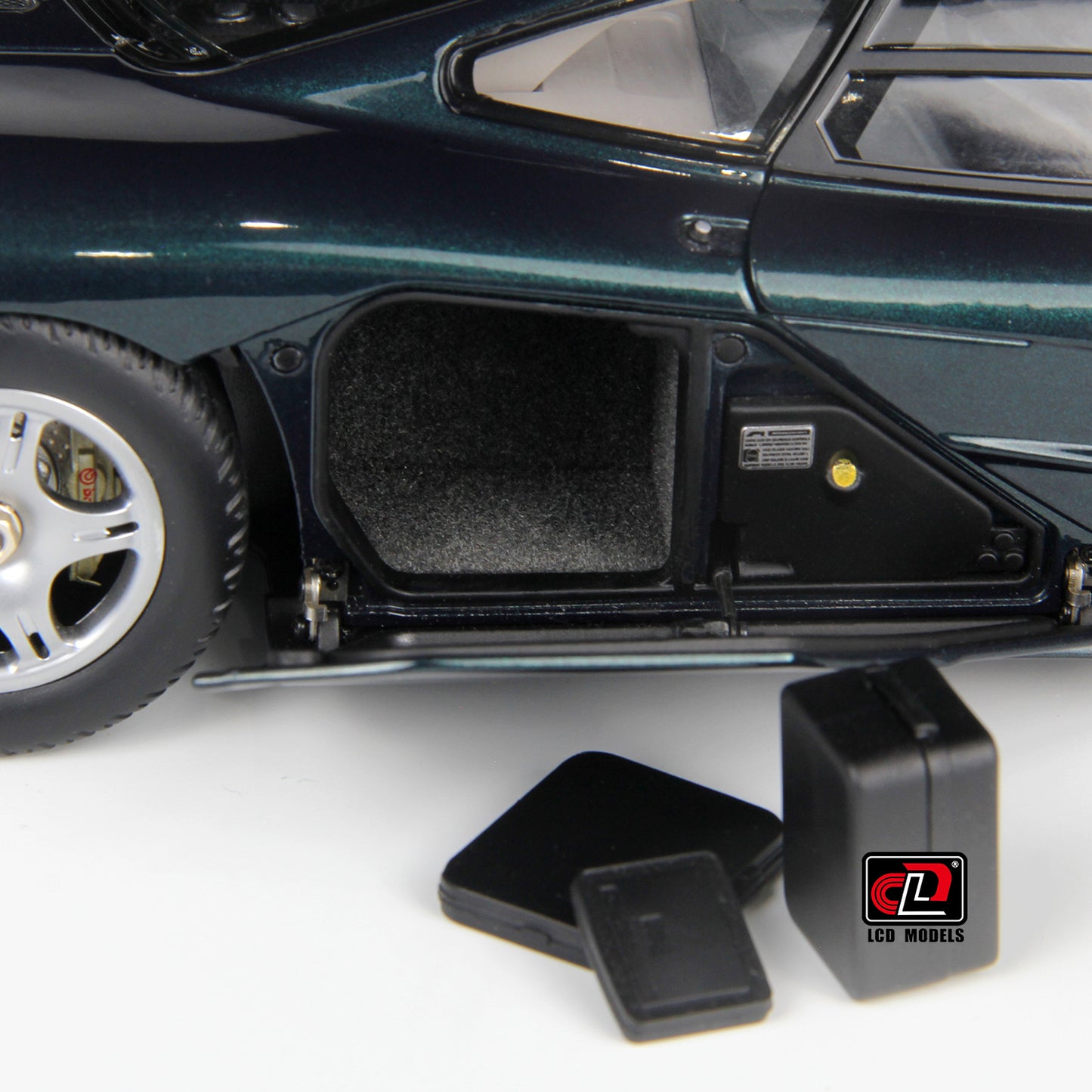 LCD 1993 Mclaren F1 XP5 Green Metallic 1:18