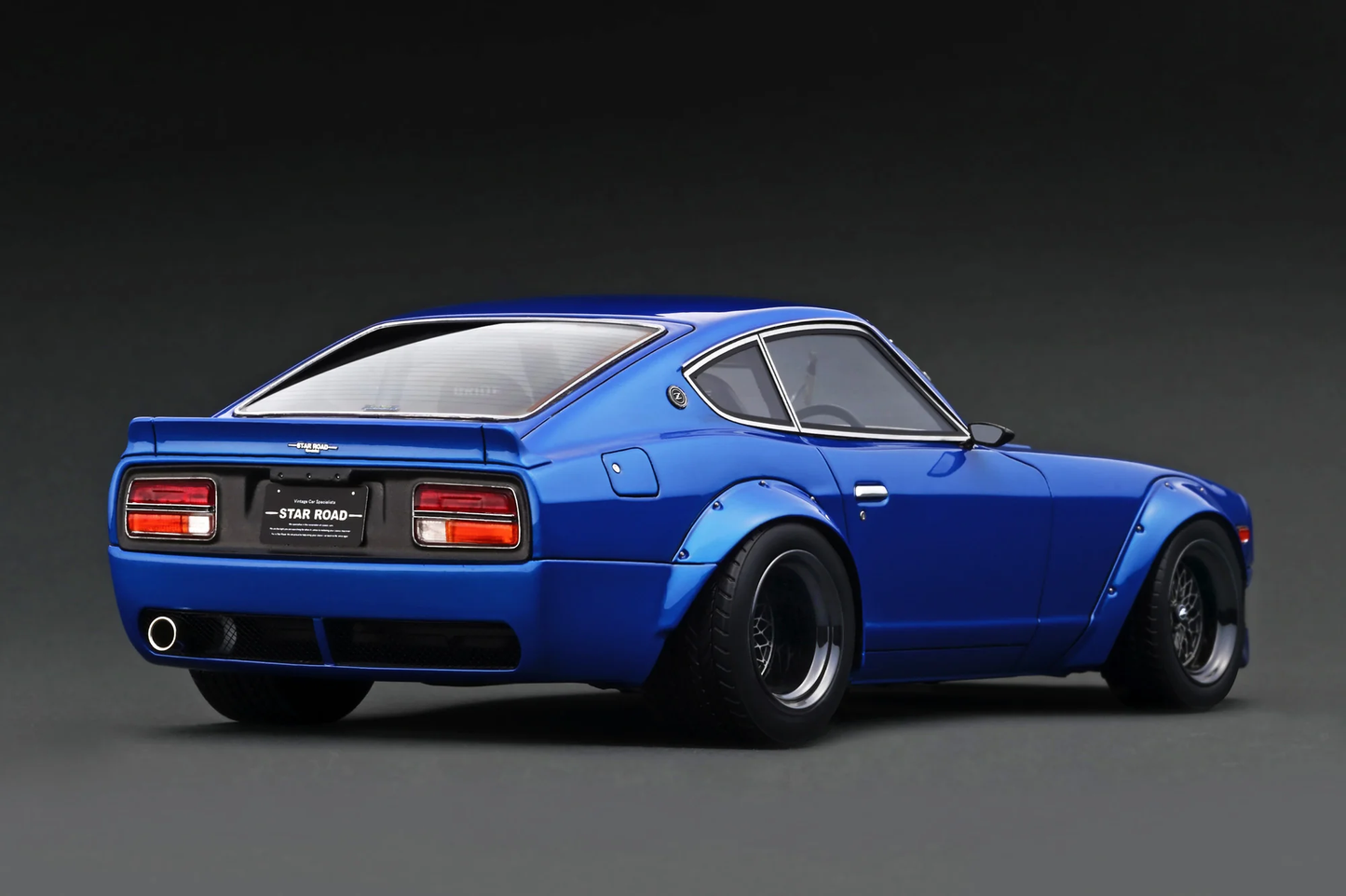 Ignition-Model Nissan Fairlady Z S30 Star Road RHD Blue Metallic 1:18