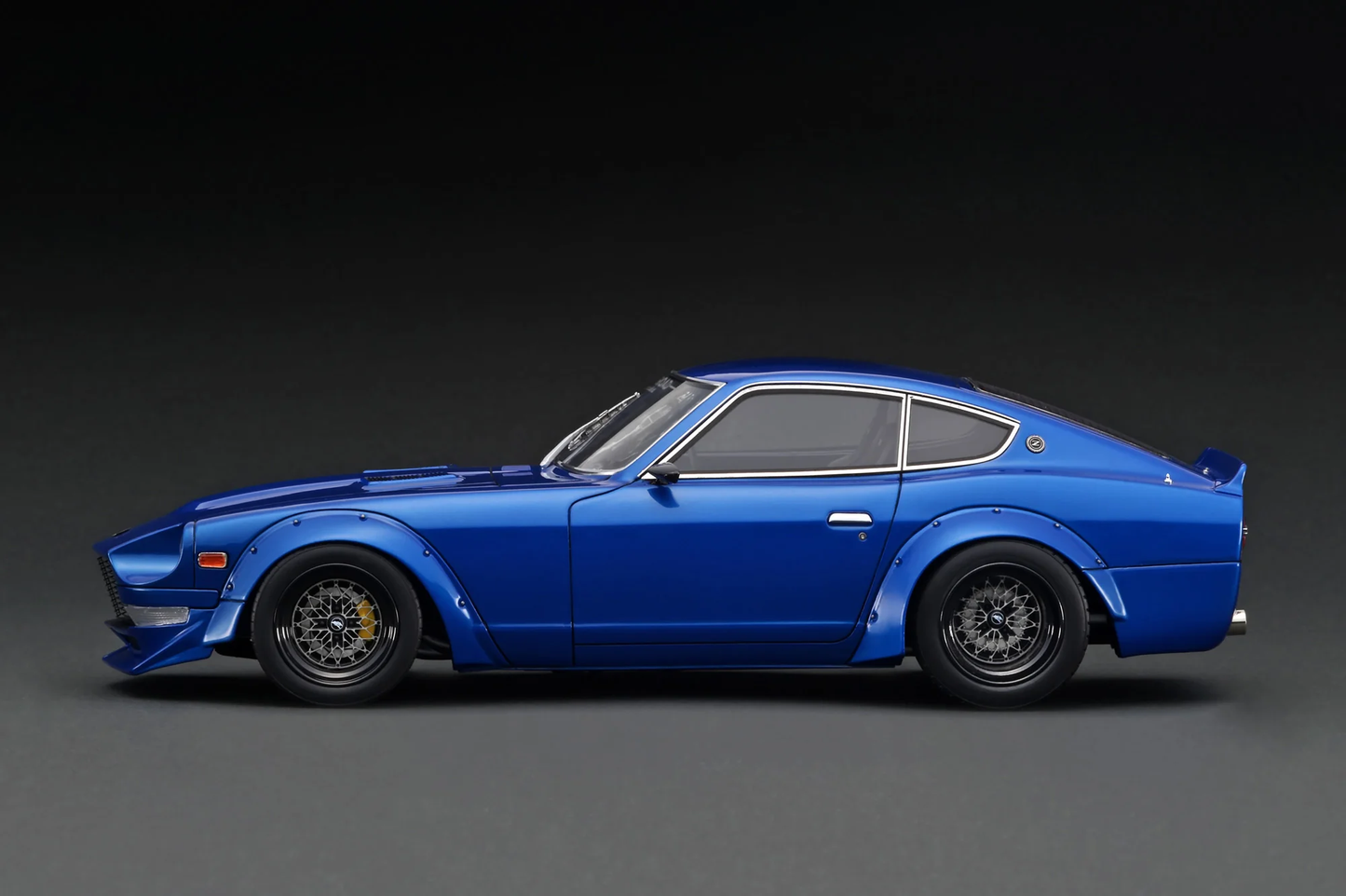 Ignition-Model Nissan Fairlady Z S30 Star Road RHD Blue Metallic 1:18