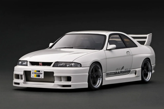 Ignition-Model Nissan GReddy GT-R R33 (BCNR33) RHD Pearl White 1:18