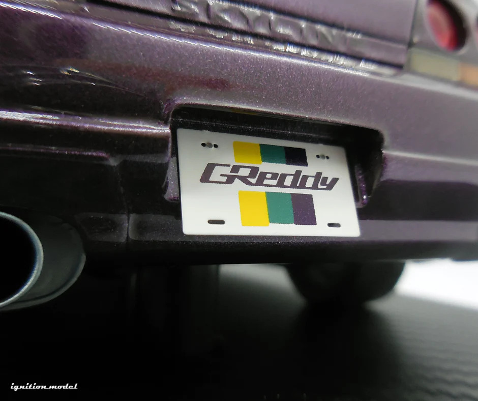 Ignition-Model Nissan GReddy GT-R R33 (BCNR33) RHD Midnight Purple 1:18