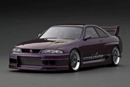 Ignition-Model Nissan GReddy GT-R R33 (BCNR33) RHD Midnight Purple 1:18