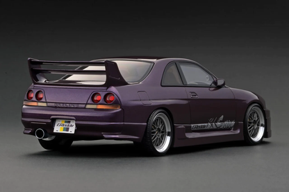 Ignition-Model Nissan GReddy GT-R R33 (BCNR33) RHD Midnight Purple 1:18