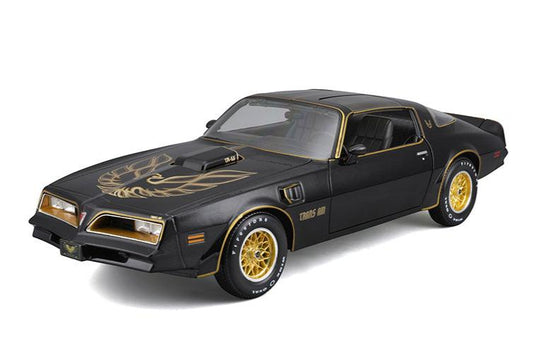 Maisto 1978 Pontiac Firebird Trans-Am Smokey & the Bandit Black & Gold 1:18