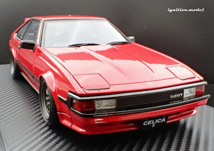 Ignition-Model Toyota Celica Supra Mk2 XX 2800 GT (A60) Red 1:18