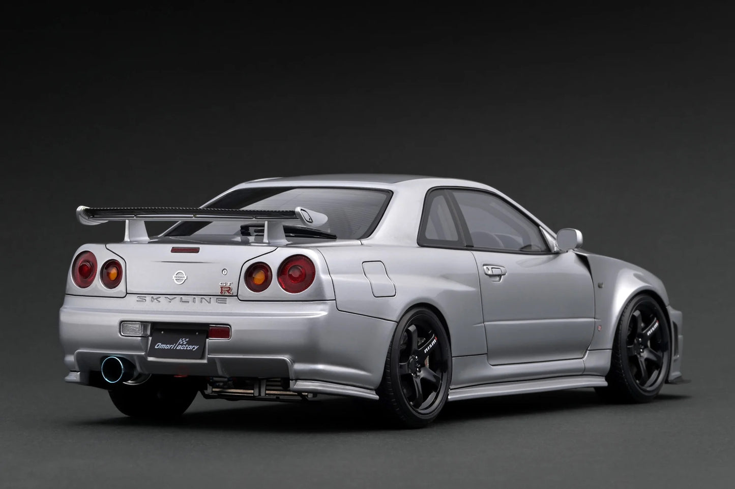 Ignition-Model Nissan Nismo GT-R R34 (BNR34) Z-tune PROTOTYPE RHD Silver 1:18