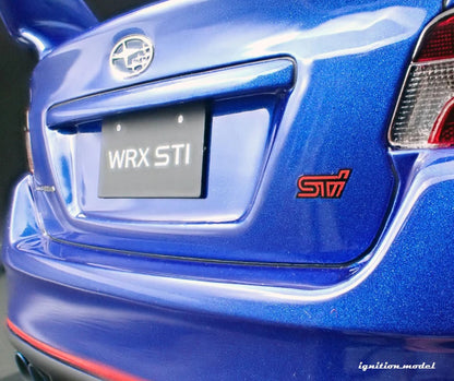 Ignition-Model Subaru WRX STi (CBA-VAB) Blue Metallic 1:18