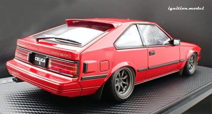 Ignition-Model Toyota Celica Supra Mk2 XX 2800 GT (A60) Red 1:18