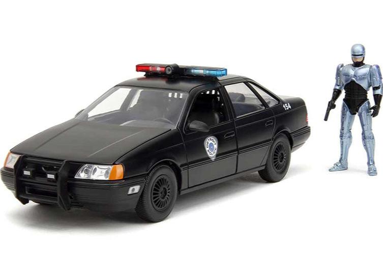 Police - 1986 Ford Taurus Police Interceptor with Figure - RoboCop (1987) 1:24