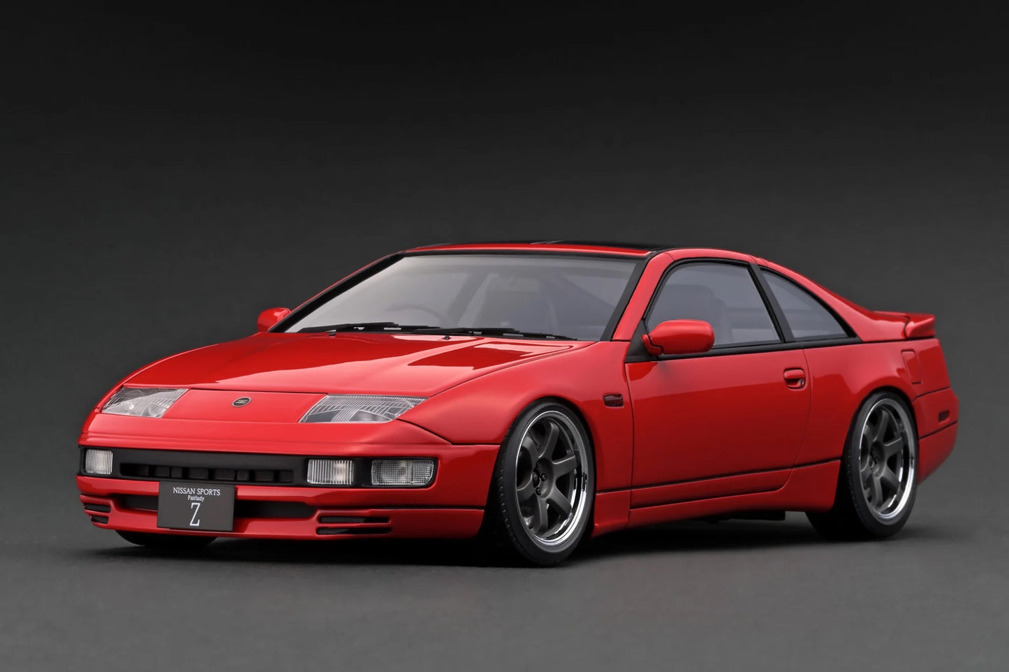 Ignition-Model Nissan Fairlady 300 ZX Z32 2by2 RHD Red 1:18