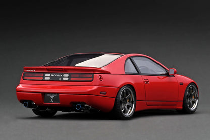 Ignition-Model Nissan Fairlady 300 ZX Z32 2by2 RHD Red 1:18