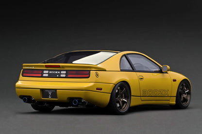 Ignition-Model Nissan Fairlady 300 ZX Z32 2by2 RHD Yellow 1:18