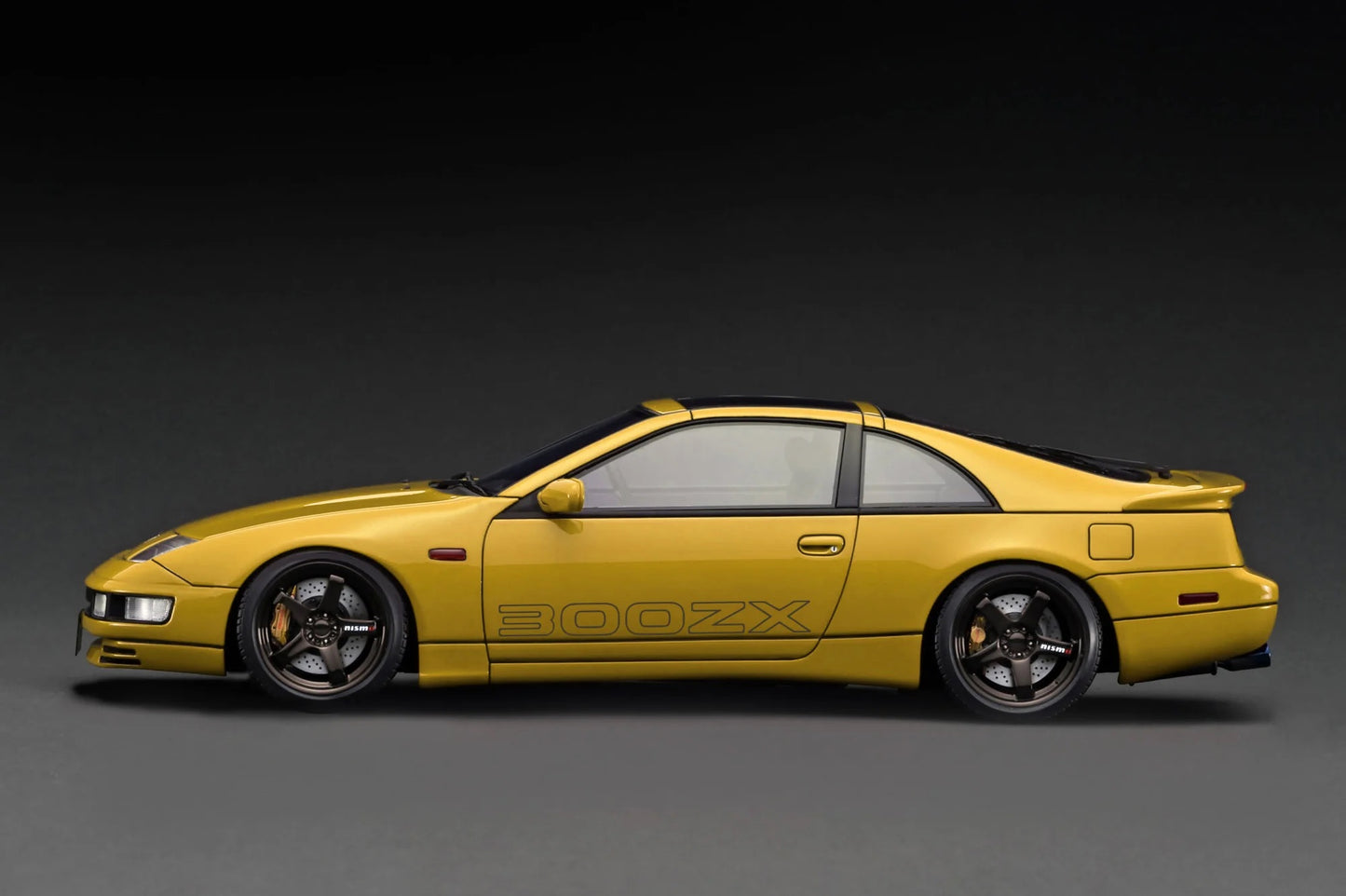 Ignition-Model Nissan Fairlady 300 ZX Z32 2by2 RHD Yellow 1:18