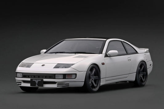 Ignition-Model Nissan Fairlady 300 ZX Z32 2by2 RHD White 1:18