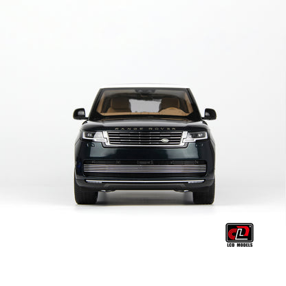 LCD 2022 Range Rover SV Serenity Dark Green w/ White Roof 1:18