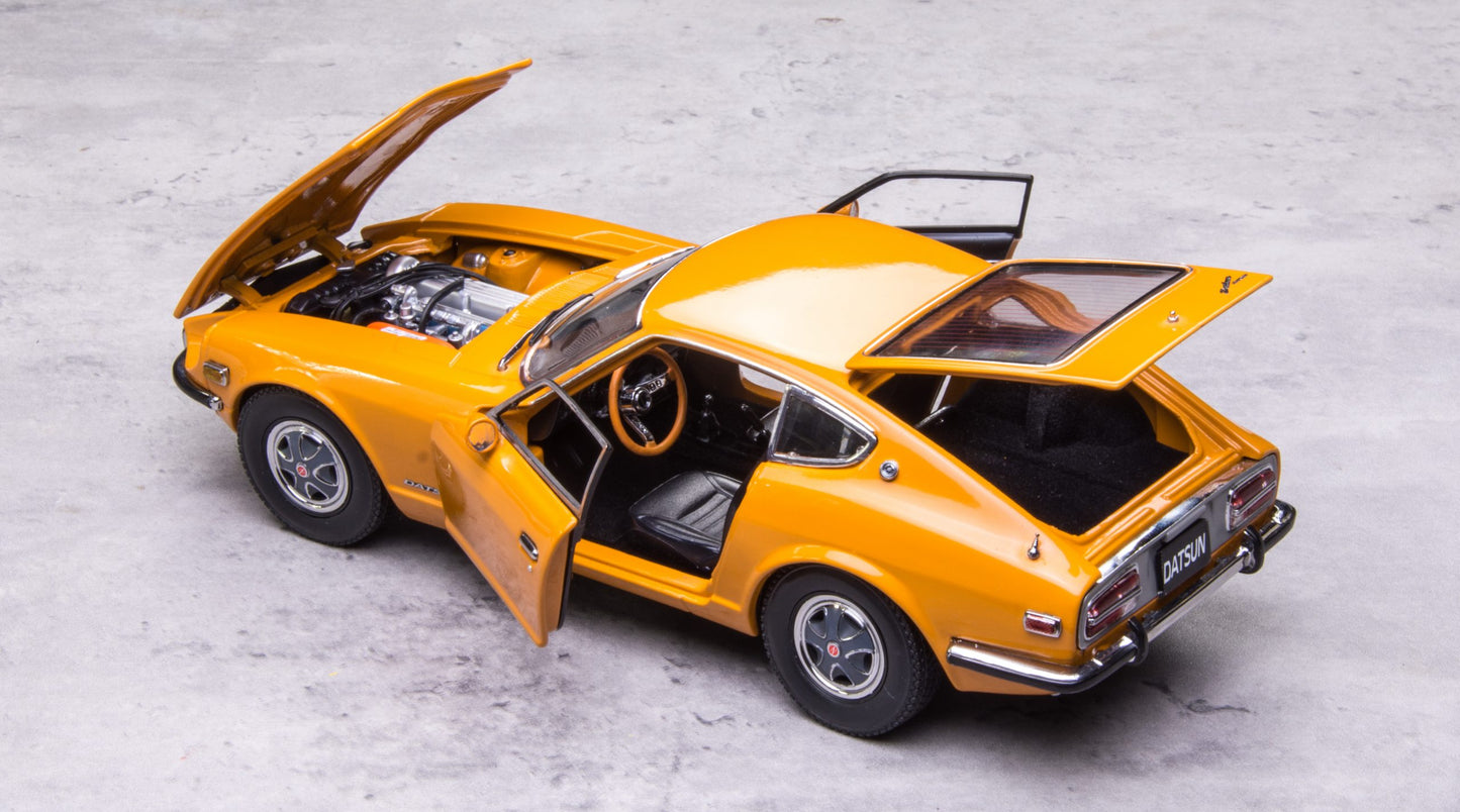 Sun-Star 1970 Nissan Datsun 240Z Coupe Ochre 1:18