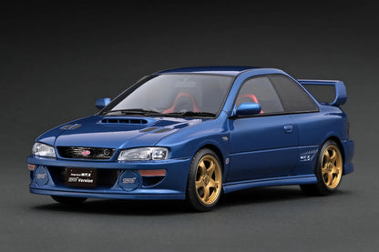 Ignition-Model Subaru Impreza WRX Type R STi Version V (GC8) Blue 1:18