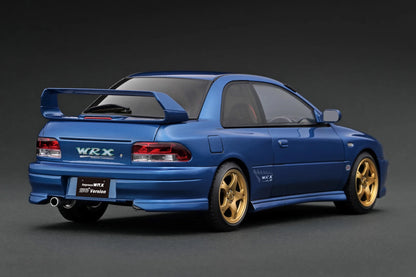 Ignition-Model Subaru Impreza WRX Type R STi Version V (GC8) Blue 1:18