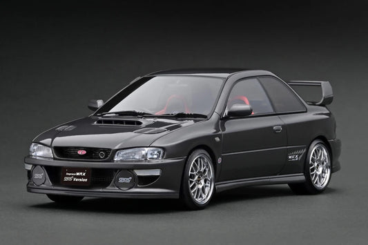 Ignition-Model Subaru Impreza WRX Type R STi Version V (GC8) Gun Metallic 1:18