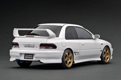 Ignition-Model Subaru Impreza WRX Type R STi Version V (GC8) White 1:18