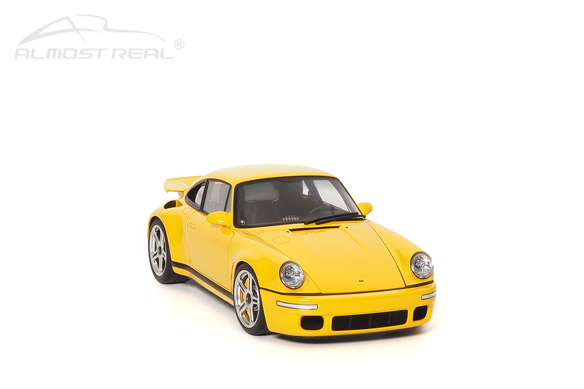 Almost-Real 2017 Porsche 911 RUF CTR Coupe Anniversary Blossom Yellow 1:18