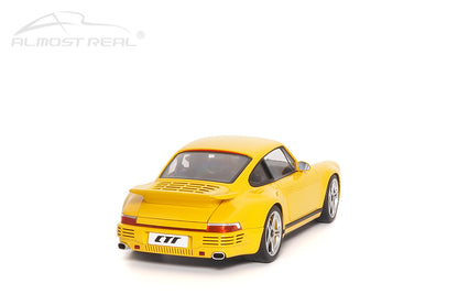 Almost-Real 2017 Porsche 911 RUF CTR Coupe Anniversary Blossom Yellow 1:18