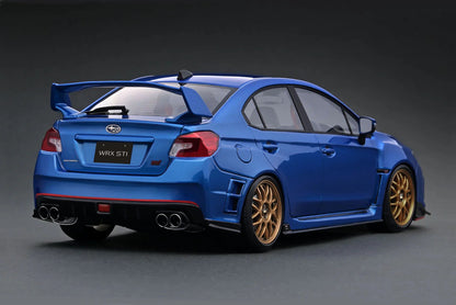 Ignition-Model Subaru WRX STi (CBA-VAB) Blue Metallic 1:18