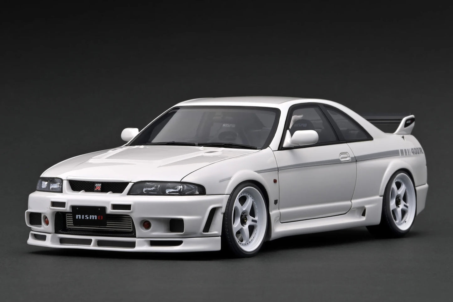 Ignition-Model Nissan Skyline GT-R 400r R33 (BCNR33) RHD White 1:18