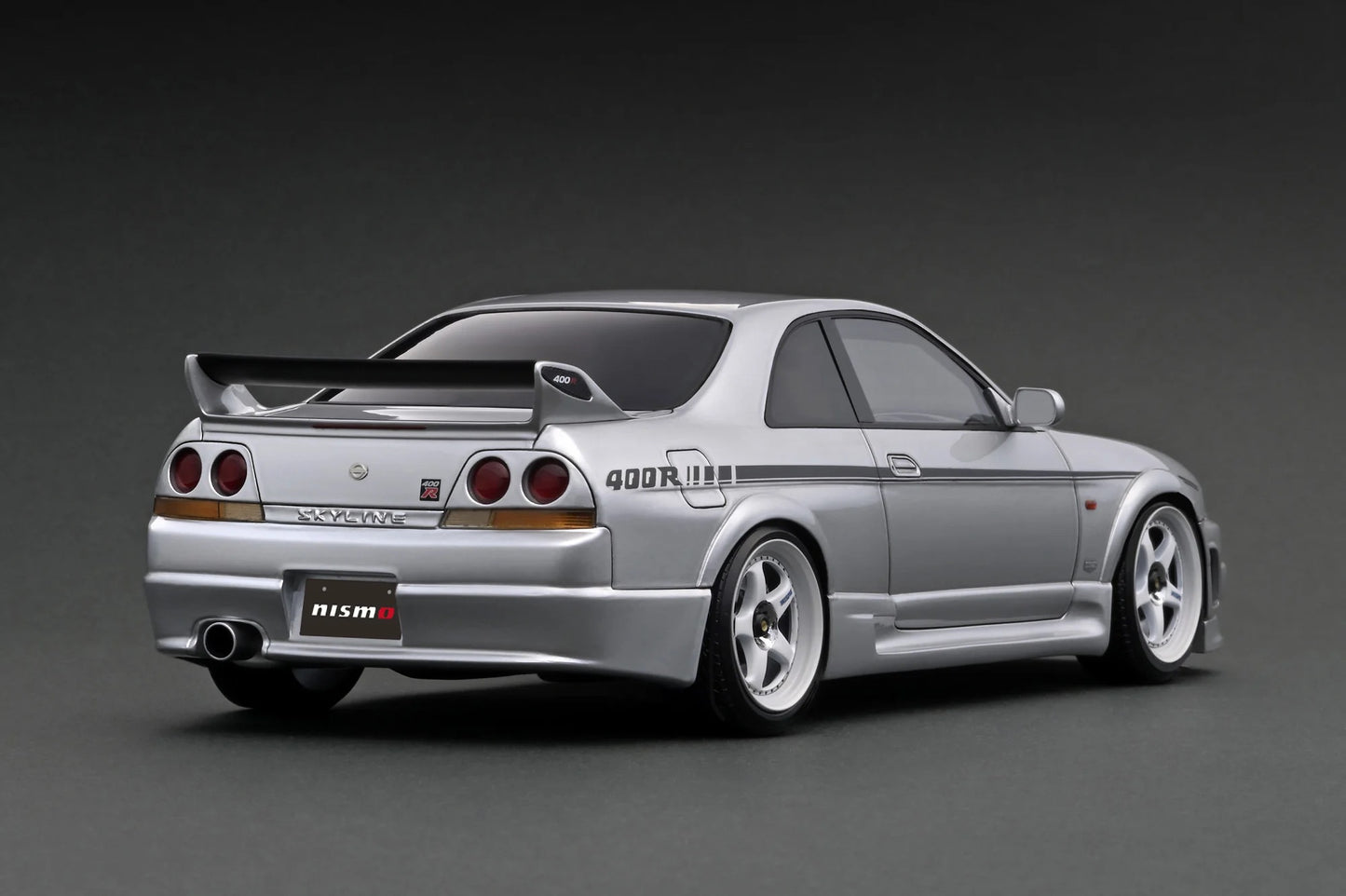 Ignition-Model Nissan Skyline GT-R 400r R33 (BCNR33) RHD Silver 1:18