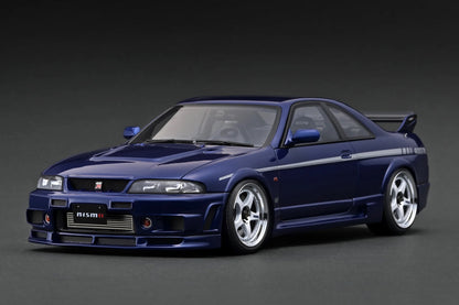 Ignition-Model Nissan Skyline GT-R 400r R33 (BCNR33) RHD Deep Marine Blue 1:18