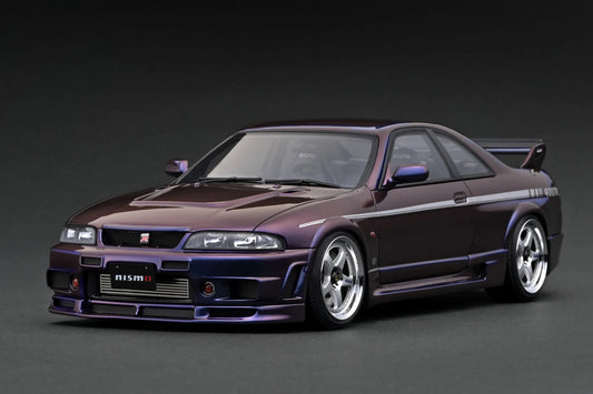 Ignition-Model Nissan Skyline GT-R 400r R33 (BCNR33) RHD Midnight Purple 1:18