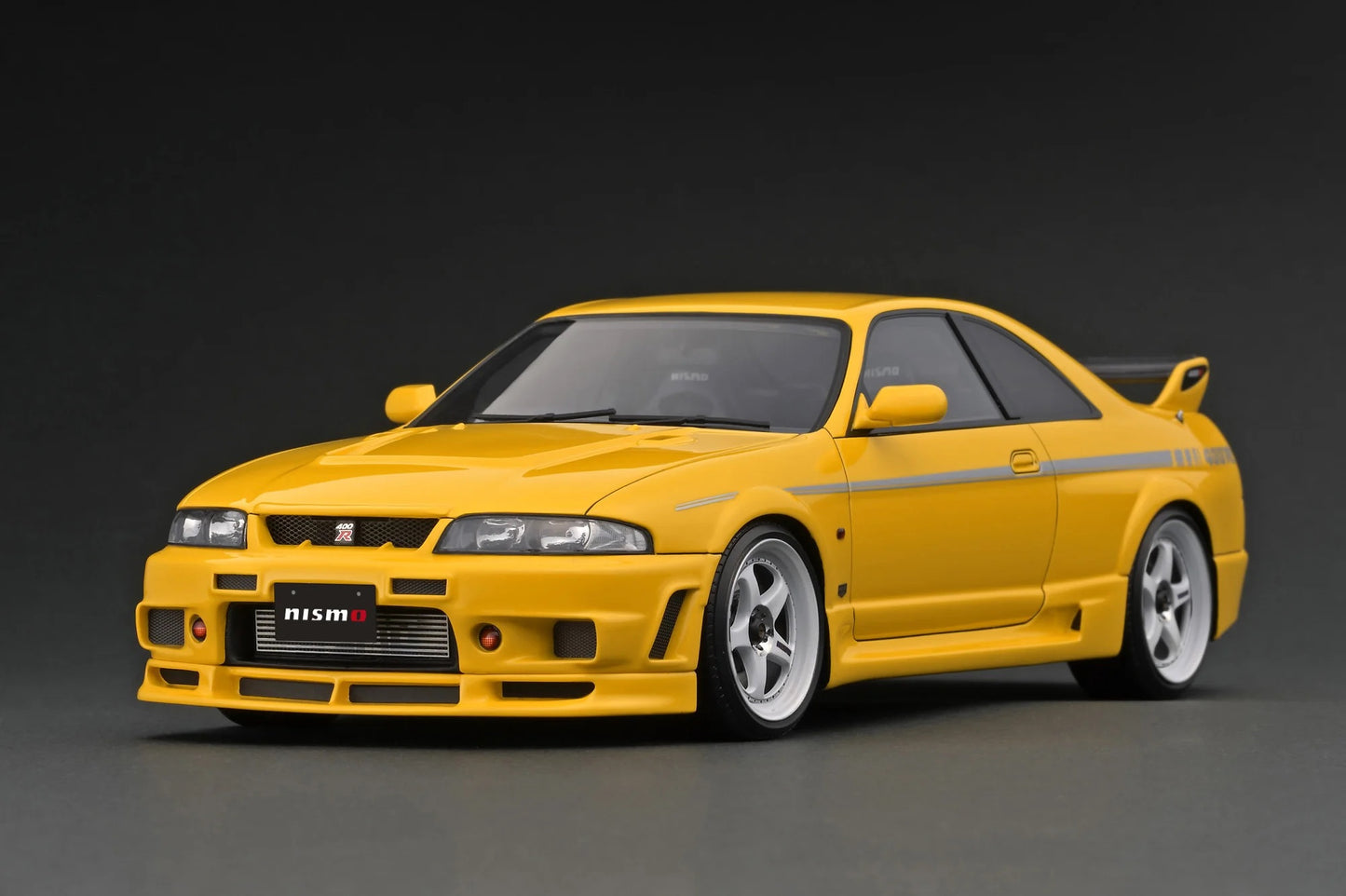 Ignition-Model Nissan Skyline GT-R 400r R33 (BCNR33) RHD Yellow 1:18