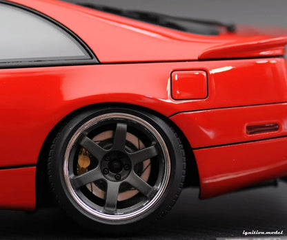 Ignition-Model Nissan Fairlady 300 ZX Z32 2by2 RHD Red 1:18